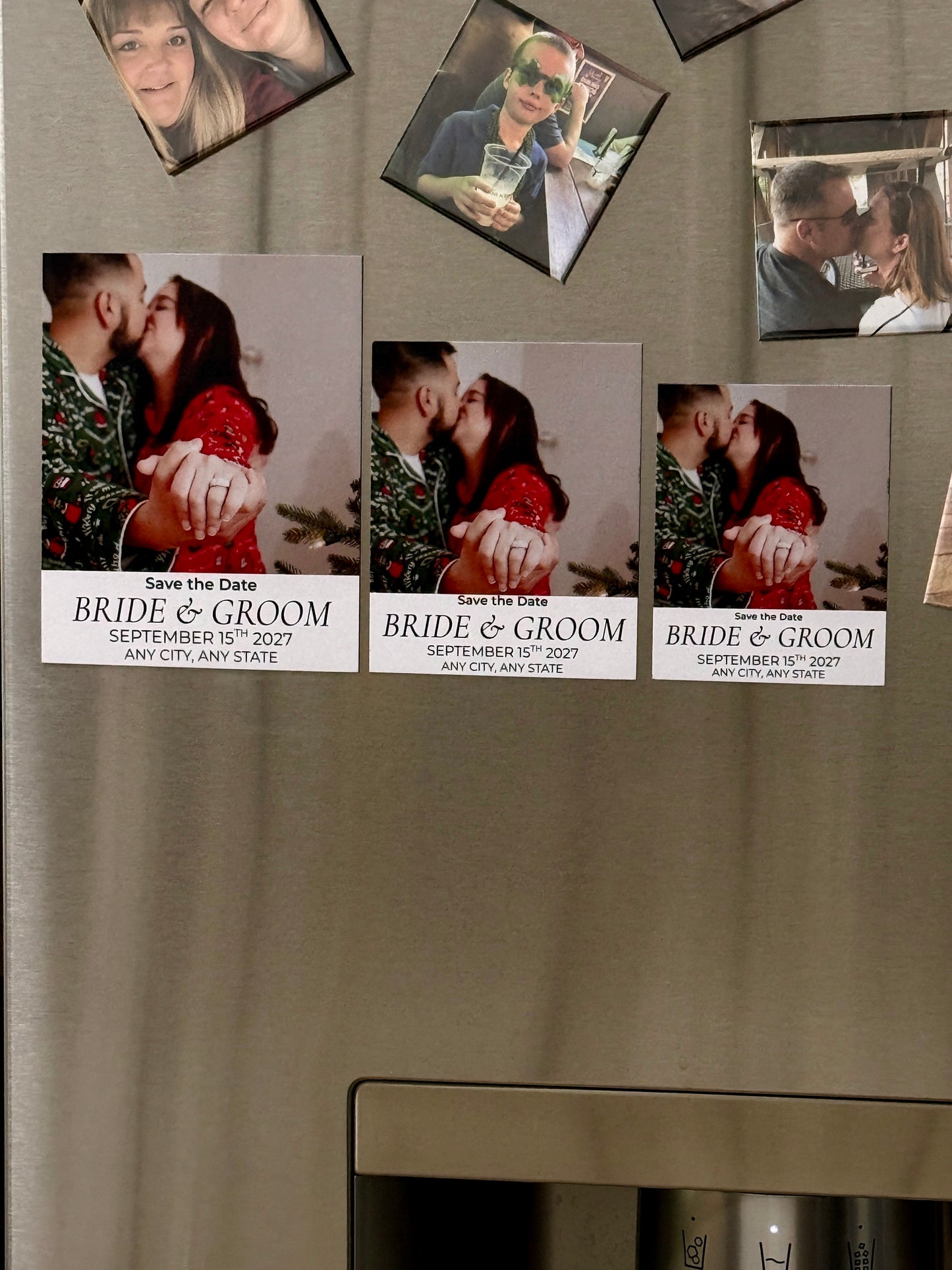 Custom Save the Date Magnets with Photo