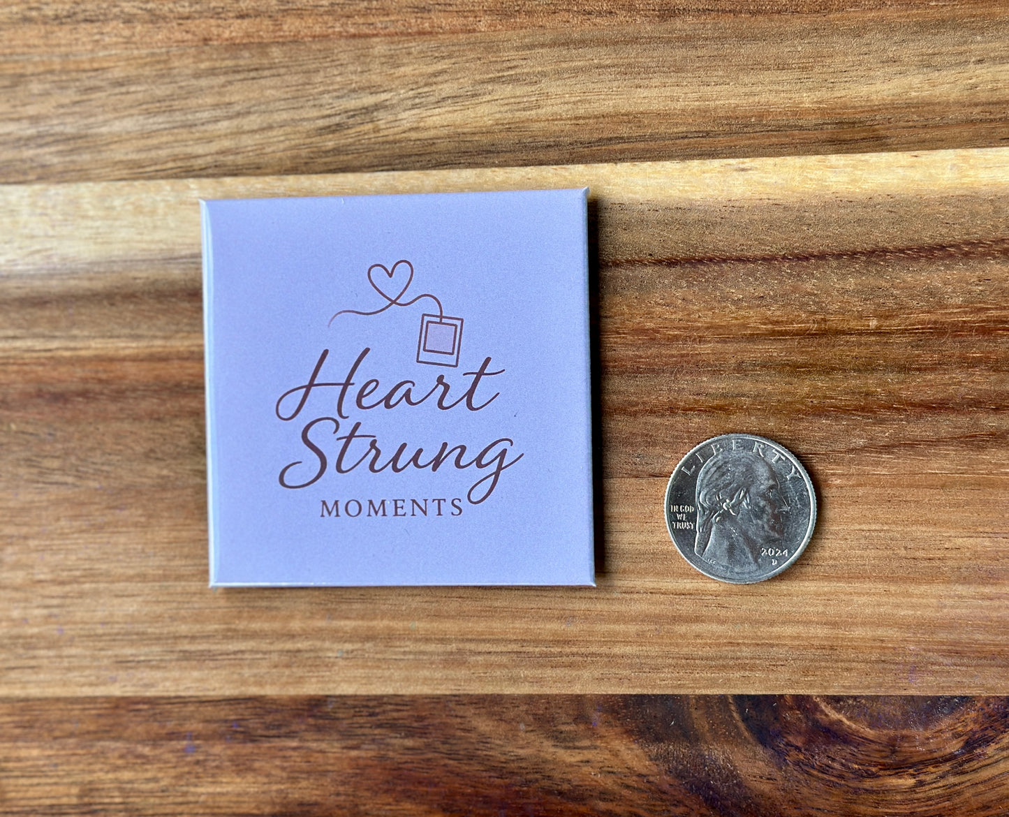 2.5 x 2.5 inch custom photo magnet size