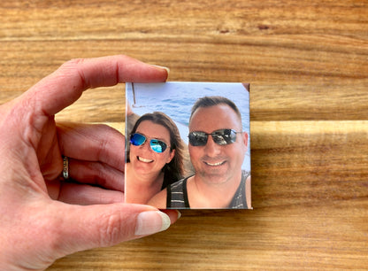2.5 x 2.5 inch custom picture magnet